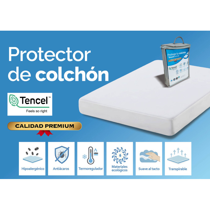 26050D PROTECTOR IMPERMEABLE TENCEL ALTA GAMA...