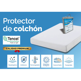 26050B PROTECTOR IMPERMEABLE TENCEL ALTA GAMA  90cm. (CJ-20)
