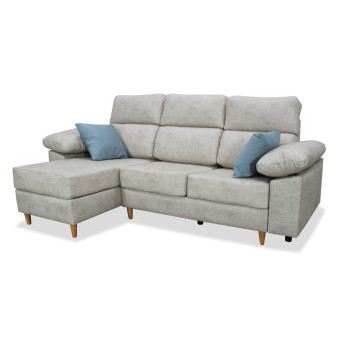 Sofá chaise longue Ibiza 240 cm Marfil