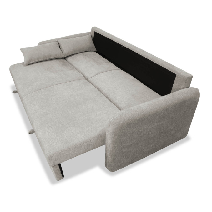 Maxi sofá cama tres plazas Brooklyn beige 210 cm