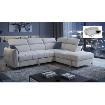 Sofá rinconera cama multifunción Guzzi lado derecha 237 cm