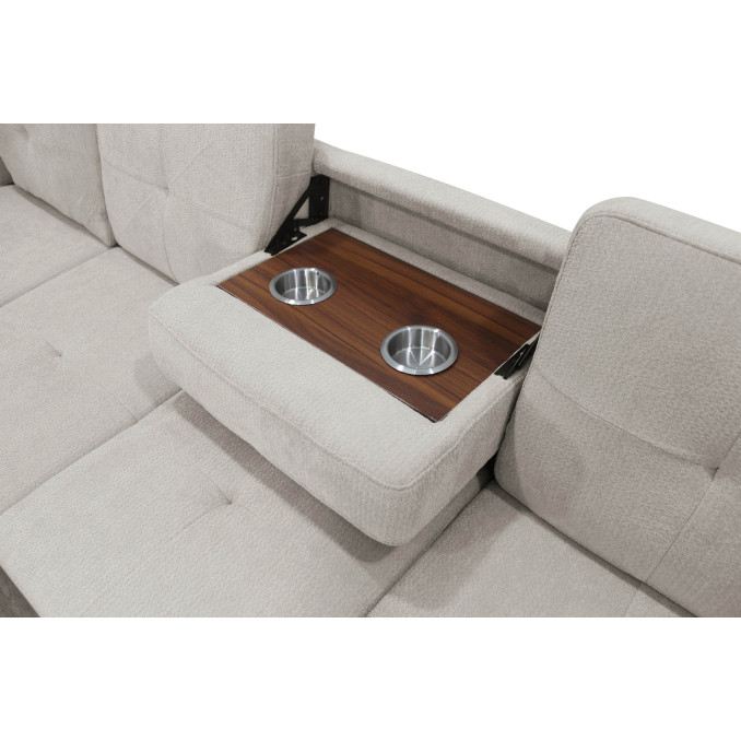 Sofá rinconera izquierda chaiselongue Cornell...