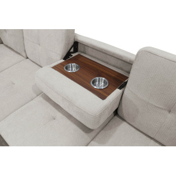 Sofá rinconera izquierda chaiselongue Cornell 245 cm