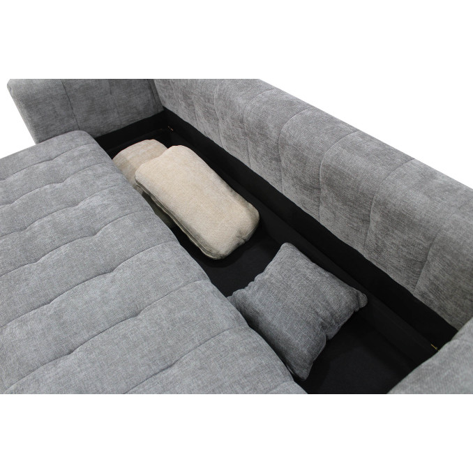 Maxi sofá cama Dolce 235 cm con arcón abatible
