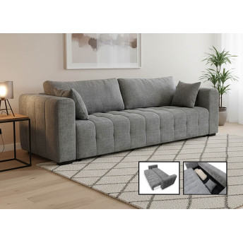 Maxi sofá cama Dolce 235 cm con arcón abatible