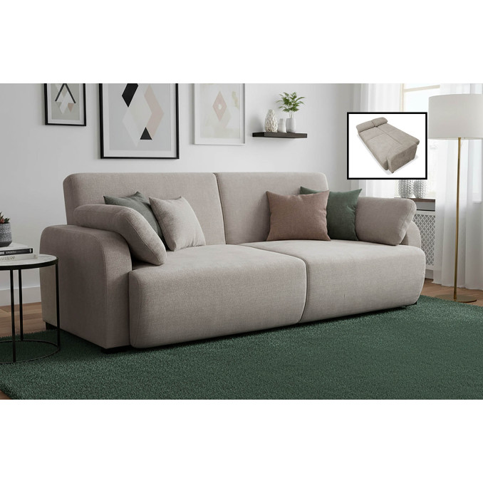 Sofá cama Tous beige 210 cm