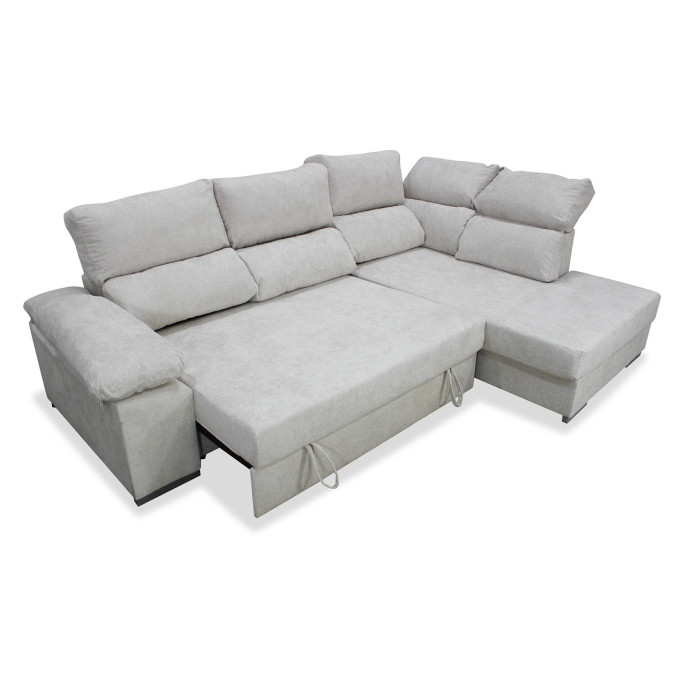 Sofá cama rinconera Italia derecha 280 cm.