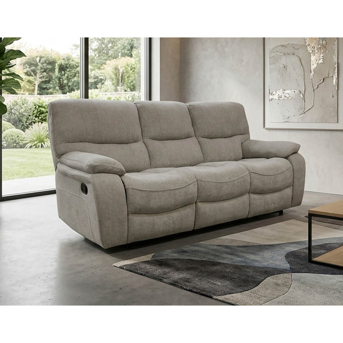 Sofá relax tres plazas Huracán 220 cm.