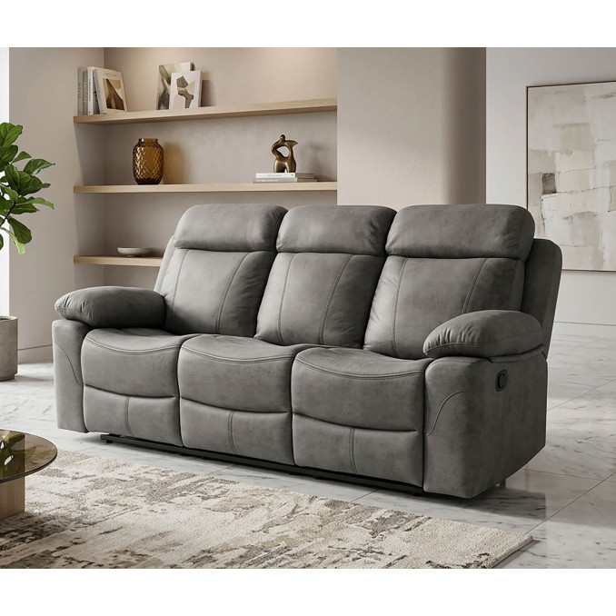 Sofá relax 3 plazas Málaga 200 cm