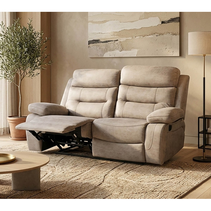 Sofá Relax Génova 2 plazas 155 cm