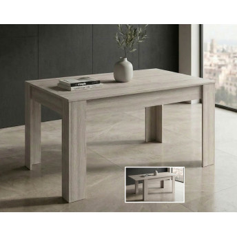 Mesa comedor extensible Bass shamal 140x90 cm.