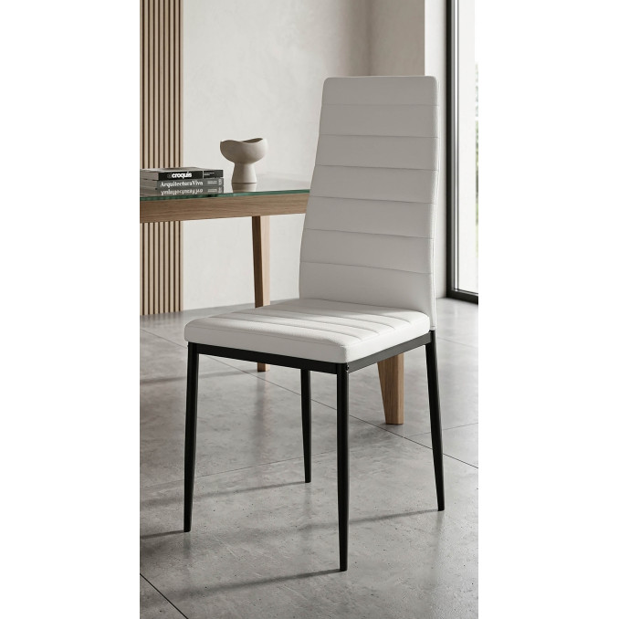 Silla comedor Daniela color blanco