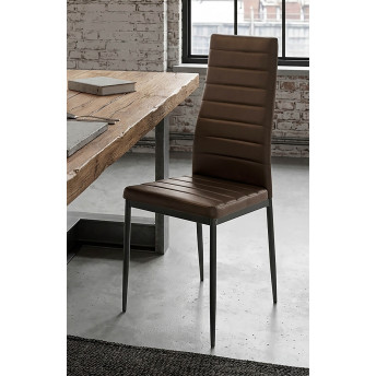 Silla comedor color marrón