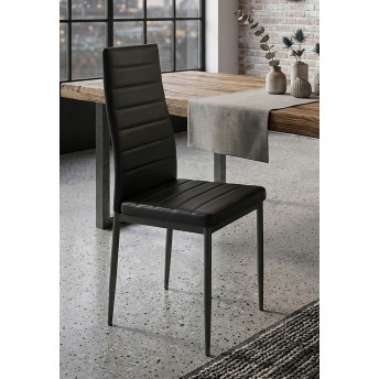 Silla comedor Daniela color negro