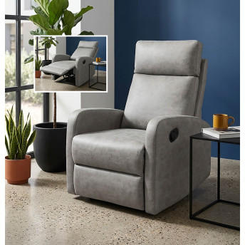 Sillón Relax reclinable manual 3 posiciones Giulia