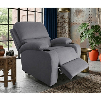 Sillón relax siesta Pushback gris