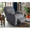 Sillón relax siesta Pushback gris