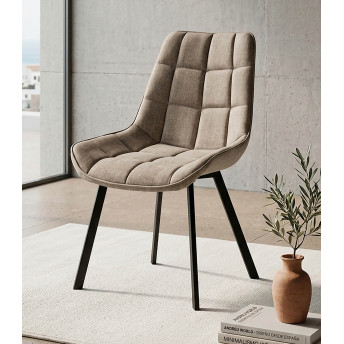 Silla comedor Jimena beige