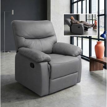 Sillón Relax gris Dexter