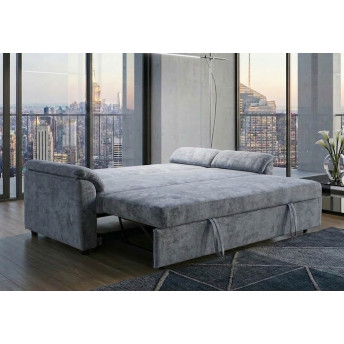 Sofá cama 3 plazas Fleming gris 200 cm