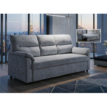 Sofá cama 3 plazas Fleming gris 200 cm