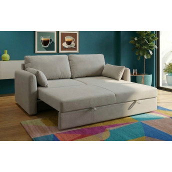 Maxi sofá cama tres plazas Brooklyn beige 210 cm