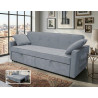 Sofá chaise longue cama Jimi gris 190 cm