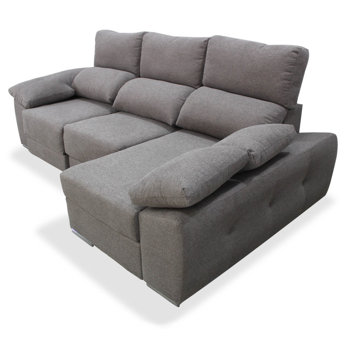 Sofá chaise longue derecha extensible cama...