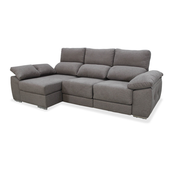 Sofá chaise longue izquierda extensible cama...