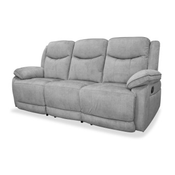 Sofá relax tres plazas Justin 212 cm