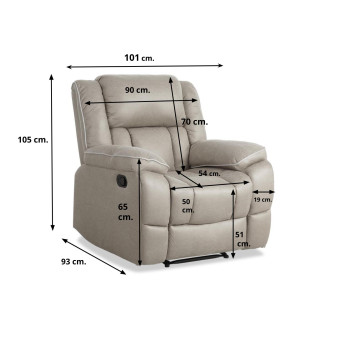 Sillón relax Cooper