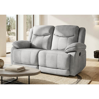 Sofá relax dos plazas Justin 155 cm