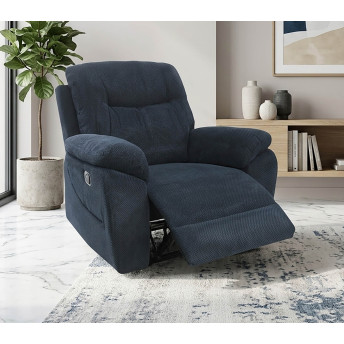 Sillón Relax Módena dark blue