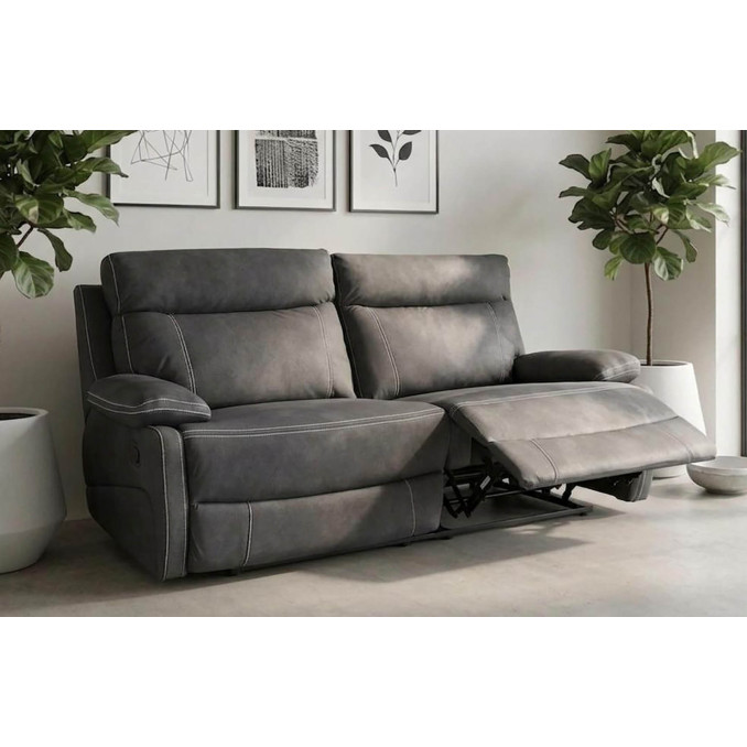Sofá relax dos plazas Jack 182 cm