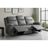 Sofá relax 3 plazas Leonardo 206 cm