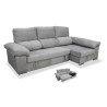 Sofá cama chaise longue derecha con arcón abatible Bunny...
