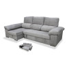 Sofá cama chaise longue izquierda con arcón abatible...