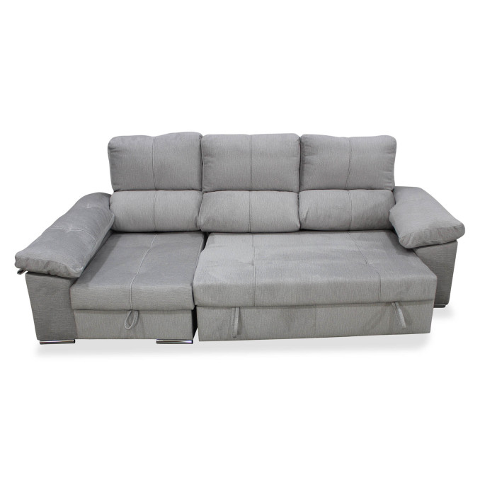 Sofá cama chaise longue izquierda con arcón...