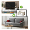 Pack conjunto ahorro salón Adelfas - Módulo TV salón +...