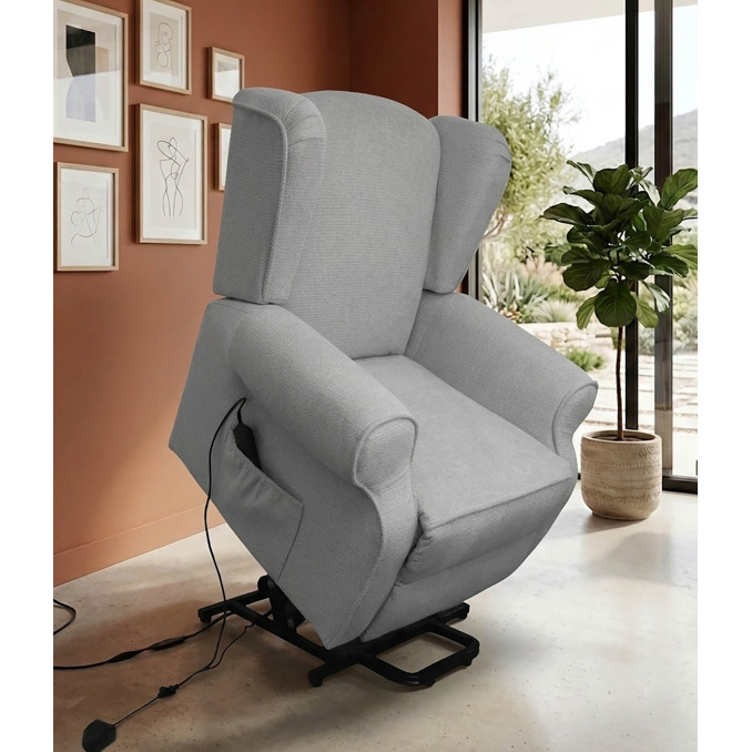 Sillón Pegaso Relax levanta personas gris