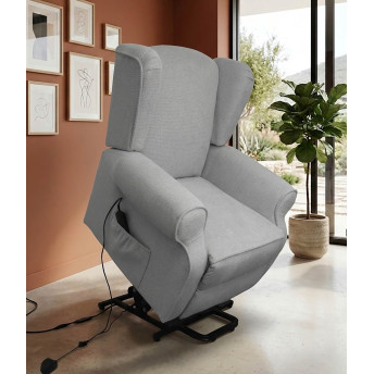 Sillón Pegaso Relax levanta personas gris