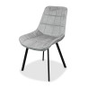 Silla comedor Jimena gris claro