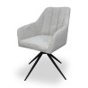Silla giratoria Luz color beige