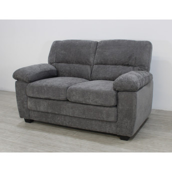 Sofá dos plazas de pana Lincon 154 cm