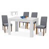 Conjunto mesa y 4 sillas comedor Isaba