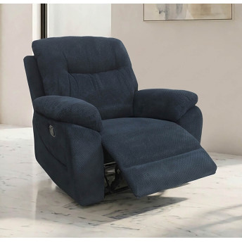 Sillón Relax Módena dark blue