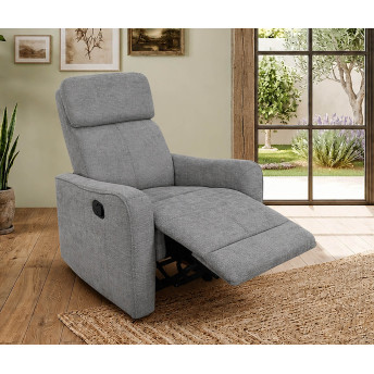 Sillón balancin relax Kardashian gris