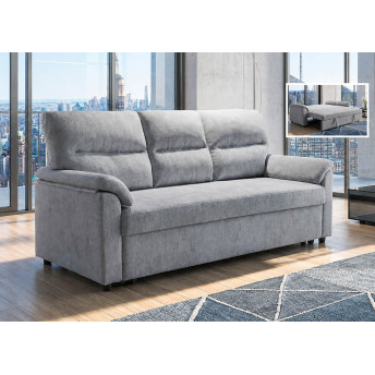 Sofá cama 3 plazas Fleming gris 200 cm