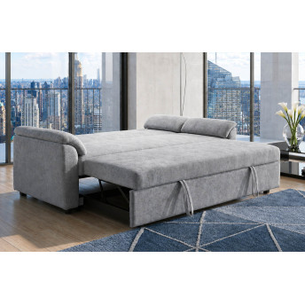 Sofá cama 3 plazas Fleming gris 200 cm