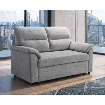 Sofá cama 2 plazas Fleming gris 150 cm